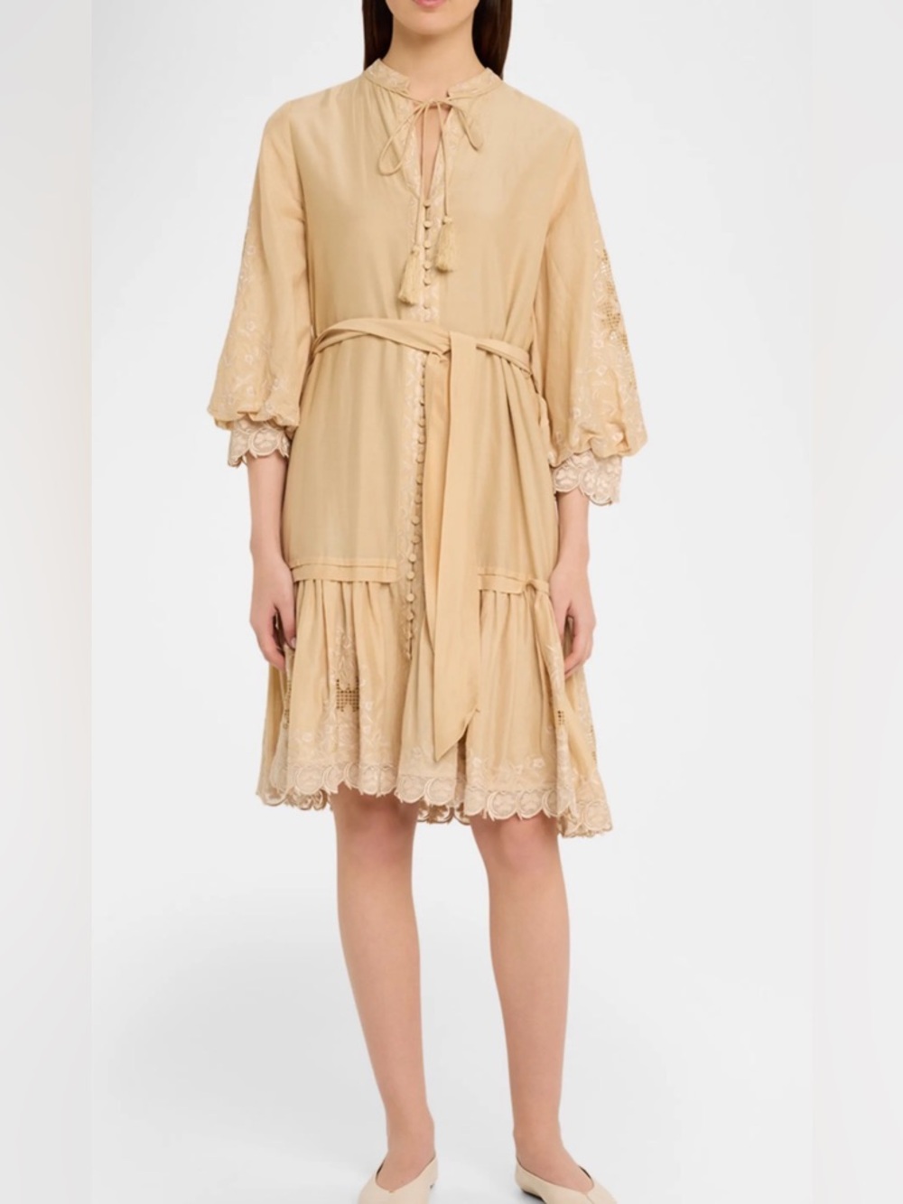 Kobi Halperin
Erica Embroidered Flounce Dress
$698